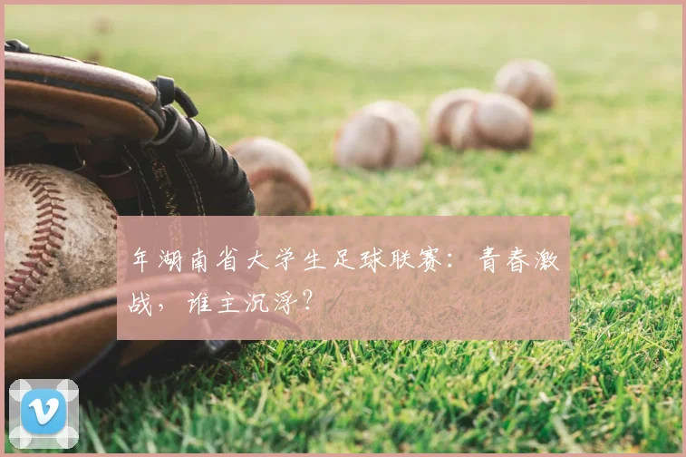 年湖南省大学生足球联赛：青春激战，谁主沉浮？