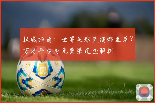权威指南：世界足球直播哪里看？官方平台与免费渠道全解析